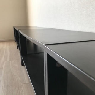 ikeaテレビ台【4個セット無料、9年使用】の画像