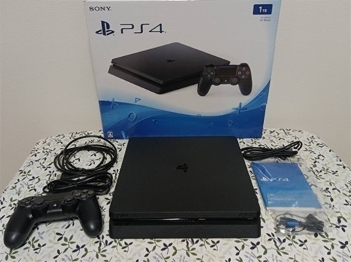 値下げ！！PlayStation4 ジェットブラック1TB CUH-2000 ファン付スタンド付‼︎