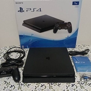 値下げ！！PlayStation4 ジェットブラック1TB CUH-2000 ファン付スタンド付‼︎