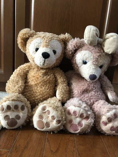 ダッフィー　シェリーメイ　ペアぬいぐるみ