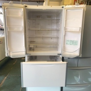 【リサイクルサービス八光　安心の1か月保証　配達設置ok】日立 HITACHI R-SF42TPAM-W レイゾウコ/ノンフロン/フレンチ　 [冷蔵庫（416L・フレンチドア） R-SF42TPAM-W（パールホワイト） The プロフリーザ！]の画像
