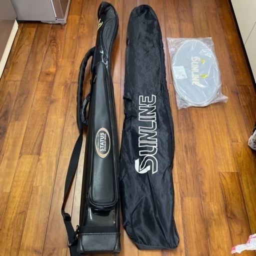 最終値下げ！　SUNLINE スリムロッドケース・タモケース