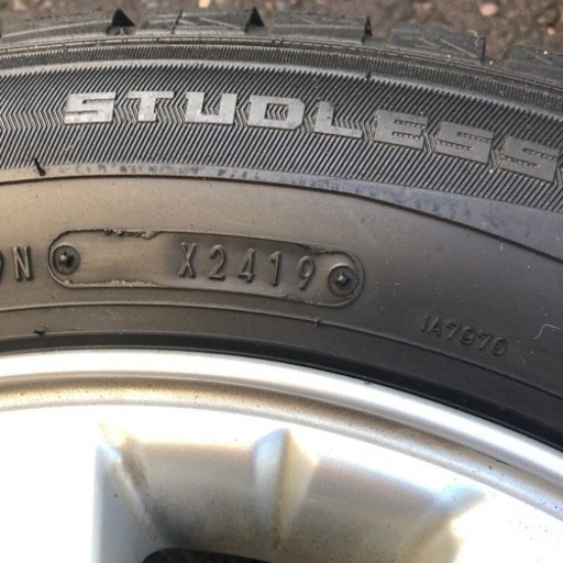 【取引終了しました】まだまだバリ溝！ウインターMAX 01、195/65R 15とスバル純正アルミのセット