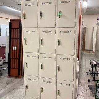 中古　良品　生興　12人用ロッカー　12人　ロッカー　12人ロッ...