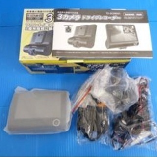 ドライブレコーダー前後車内3カメラ新品未使用の画像