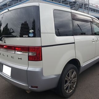 ★美車★車検4年12月まで★4WD★2009年デリカD5 Gナビパッケージ★純正ナビ/左側パワスラ/フロント・バック・サイドカメラ/スマートキー/の画像