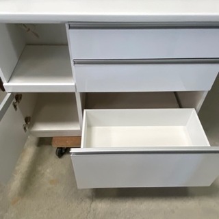 極上美品!!格安配送可!!ソフトクローズ!!レンジボード キッチンボード 