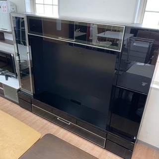 テレビ台 壁面収納付テレビ台 50V型対応 幅240cm (40CAB ナッセン) テレビボード TV台 TVボード🚚自社配送時💳代引き可🚚(現金、クレジット、スマホ決済対応)