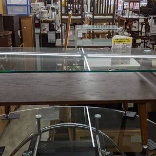 NITORI ニトリ ガラス センターテーブル ローテーブル ガラステーブル