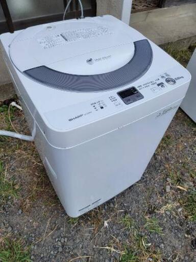 シャープ 5.5kg 洗濯機 2014年モデル 動作確認済
