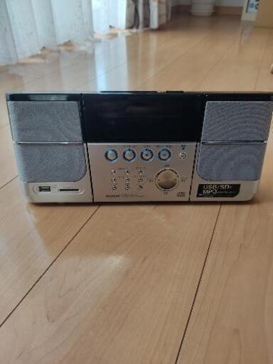 ステレオCDシステム USB/SDカードスロット