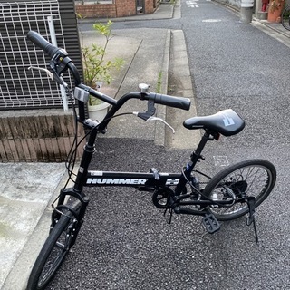 ハマー　折り畳み自転車