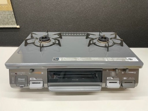 GM726【中古美品】ガスコンロ　2019年製　LPガス用　プロパンガス　リンナイ　RT64JHS-R　幅59.3×奥44×高22㎝　保証付き リサイクルショップ　ケイラック朝霞田島店　ケイラック　埼玉県　朝霞市　田島　和光市　志木市　新座市　富士見市　ふじみ野市　三芳町　戸田市　蕨市　さいたま市(岩槻以外)　川越市　所沢市　上尾市　東京都　板橋区　練馬区　清瀬市