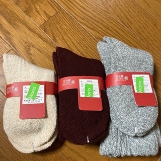 ☆ふんわり裏起毛靴下☆23〜25㎝新品未使用品の画像