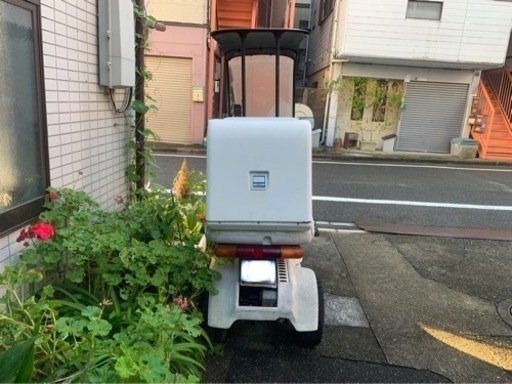ジャイロ　キャノピー　ホンダ　Honda 三輪　ミニカー　自賠責約５年　ウーバーイーツ　スマホホルダー　ドリンクホルダー  ③
