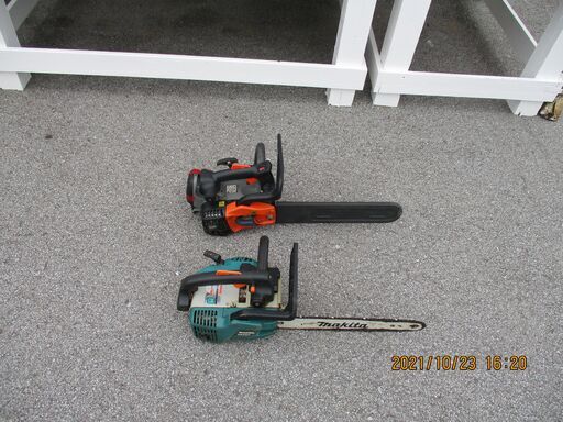 中古のチェーンソー