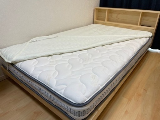 【お取引決まりました】すぐ使えるセミダブルベッド一式（総額57,000円分）