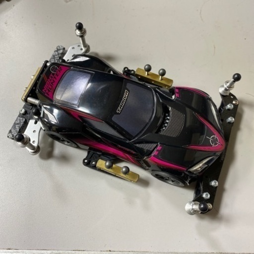 中古ミニ四駆完成車 ナイトハンター FM-Aシャーシ ライトチューン