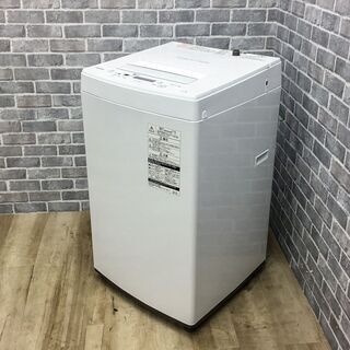 【ハッピー西葛西店】全自動洗濯機　4.5kg　東芝　2019年式　ID:60707