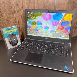  2019年製 メモリ8GB 新品SSD240GB オフィス付き DELL ノートパソコン 1ヵ月の動作保証あり