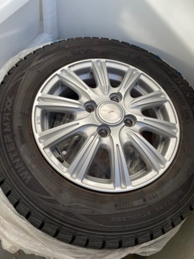 スタットレスタイヤ【145/80R13/75Q】キャンバス　ダイハツ　軽自動車　ダンロップ