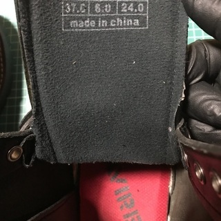 ブーツ　AVIREX  YAMATO  24.0cmの画像