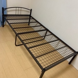 スチールシングルベッド