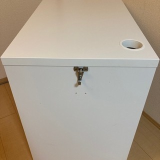 【値下げ】IKEA デスク　MICKE ミッケ　白　組み立て済の画像