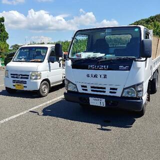 2トン、4トン運転手緊急大募集です‼️　高収入‼️日給10000円‼️の画像