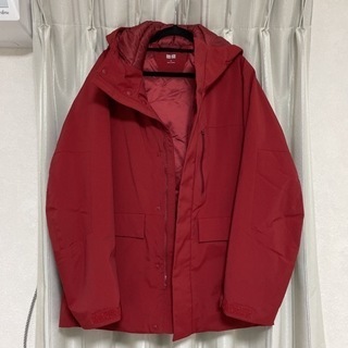 ユニクロ ハイブリッドダウン Ｍサイズ  試着のみの美品