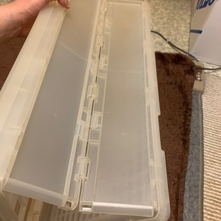 折り畳みクリアボックスの画像