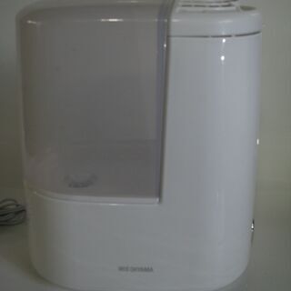 ★アイリスオーヤマ加熱式加湿器KSHM-260RW-W美品！