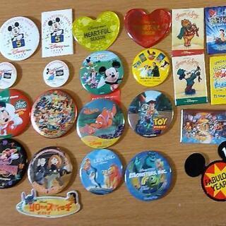 ディズニーストア缶バッジ