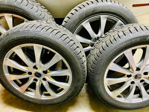 【美品】スタッドレス スパイクタイヤ アルミセット