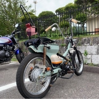 実働　カブ　チョッパー仕様　スプリンガー　107cc 原付二種の画像