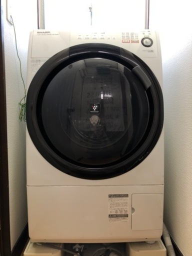 シャープドラム式洗濯機