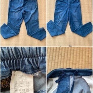 テーパードエアパンツ［ボーイフレンド］2本セット