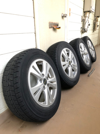 195/65R15 アルミ付きスタッドレス