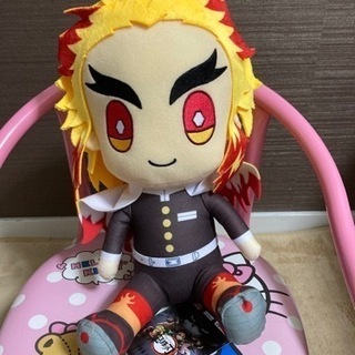 鬼滅の刃　煉獄杏寿郎　大きめぬいぐるみ