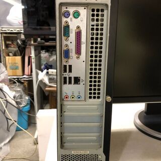 FRONTIER(フロンティア)製　BTO省スペースデスクトップパソコン「FRAS7371Y/21」C2D-E7500 2.93GHz　リカバリディスク付き　MBはIPM41　Windows10＆Office2010インストール済で即使用可能な中古品の画像
