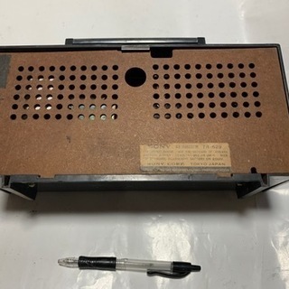 昭和レトロ、SONYトランジスタラジオの画像