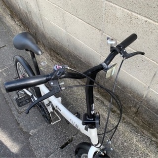 【折りたたみ自転車】20インチ　6段変速　チェーン、サドル新品❗️若林自転車　膳所店　SALE❗️の画像