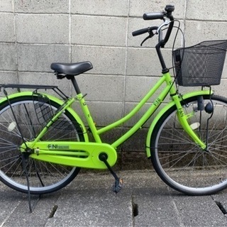 【整備済自転車】26インチ　変速なし　美品❗️シティサイクル　若林自転車　膳所　SALE❗️