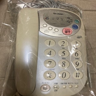 子機なし　コードつき電話の画像