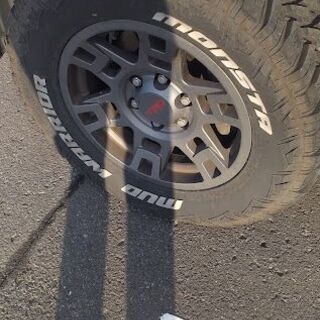 プラド150系などに！　TRD　USトヨタホイール&タイヤ　美品です