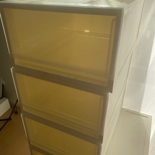 IKEA イケア　プラスチックケース　セットの画像