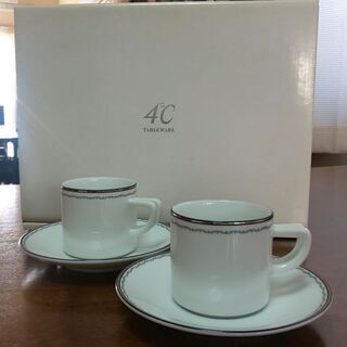 4℃カップ&ソーサーの画像