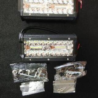 LED 120W作業灯　2個セット　ワークライト　投光器　4WDフォグランプの画像