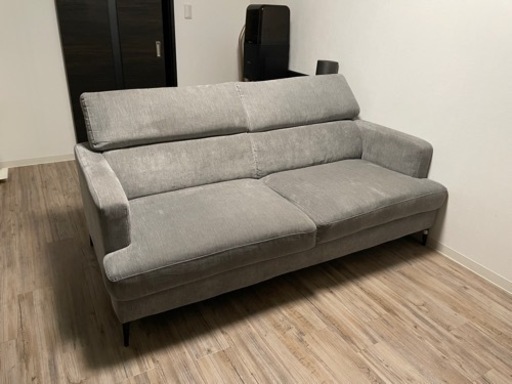 ニトリ　3人掛け　ソファ　(サザーラ グレー)