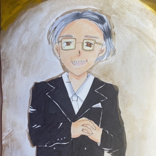 イラスト　すぎやまこういち先生